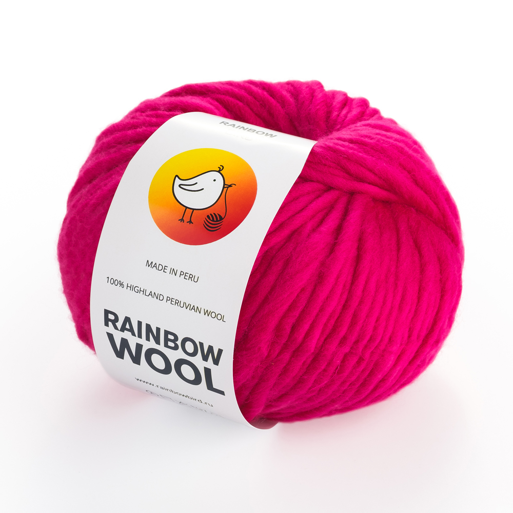 Rainbow Wool Fuksia