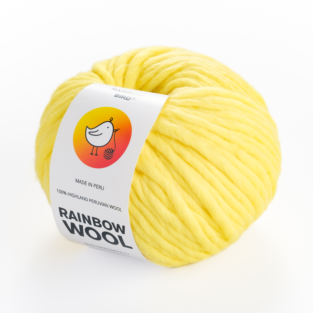 Rainbow Wool Lemon
