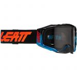 Leatt Velocity 6.5 Neon Bluringe Light Grey 58%, очки для мотокросса и эндуро