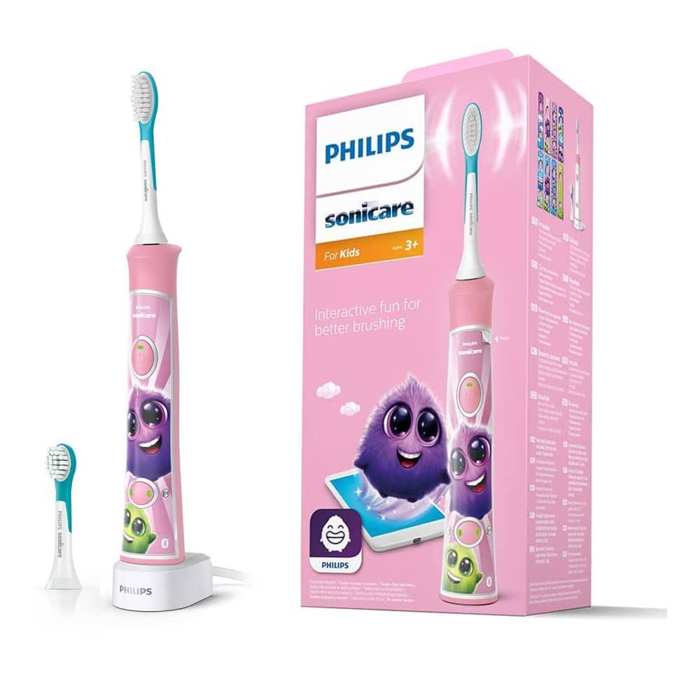 звуковая зубная щетка Philips Sonicare For Kids HX6352/42, розовый