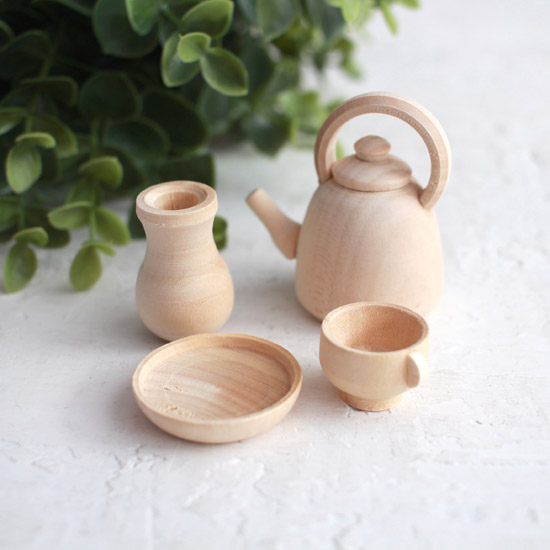 Набор деревянной посуды - Чаепитие