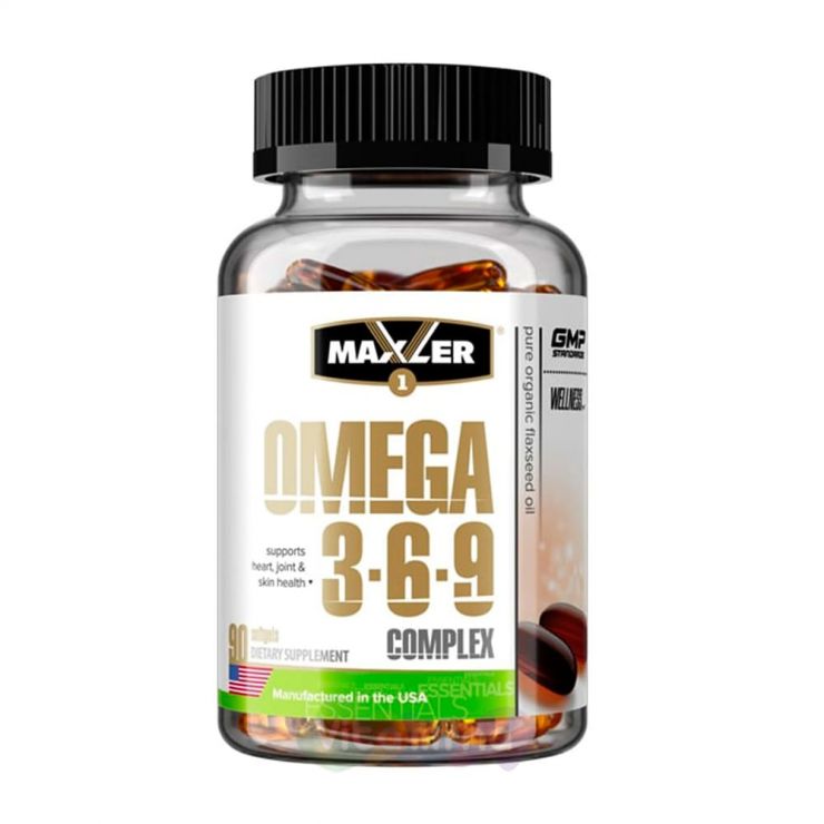 Maxler Омега 3-6-9 Omega 3-6-9 Complex, 90 капс