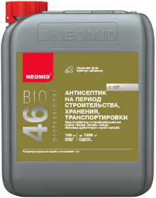 Антисептик на Период Строительства Neomid 46 BIO 1л Концентрат (1:19) / Неомид 46 Био