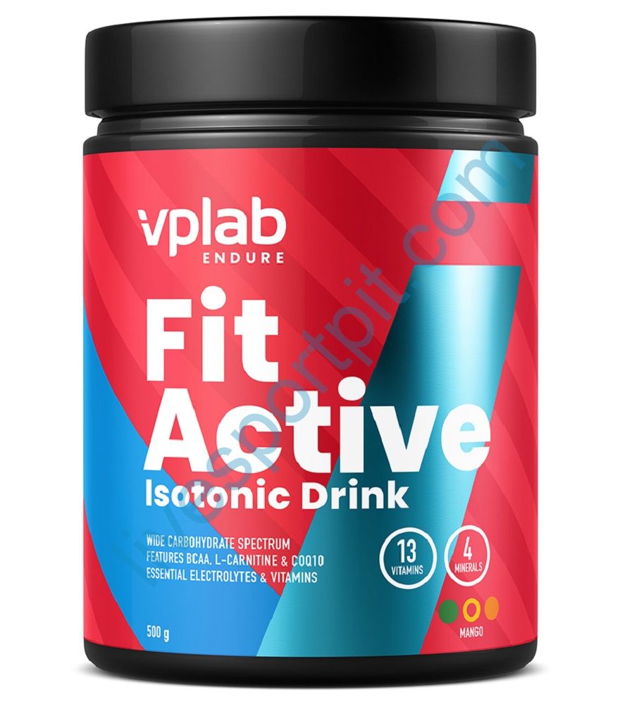 Изотоник FitActive Isotonic Drink 500 г VPLAB