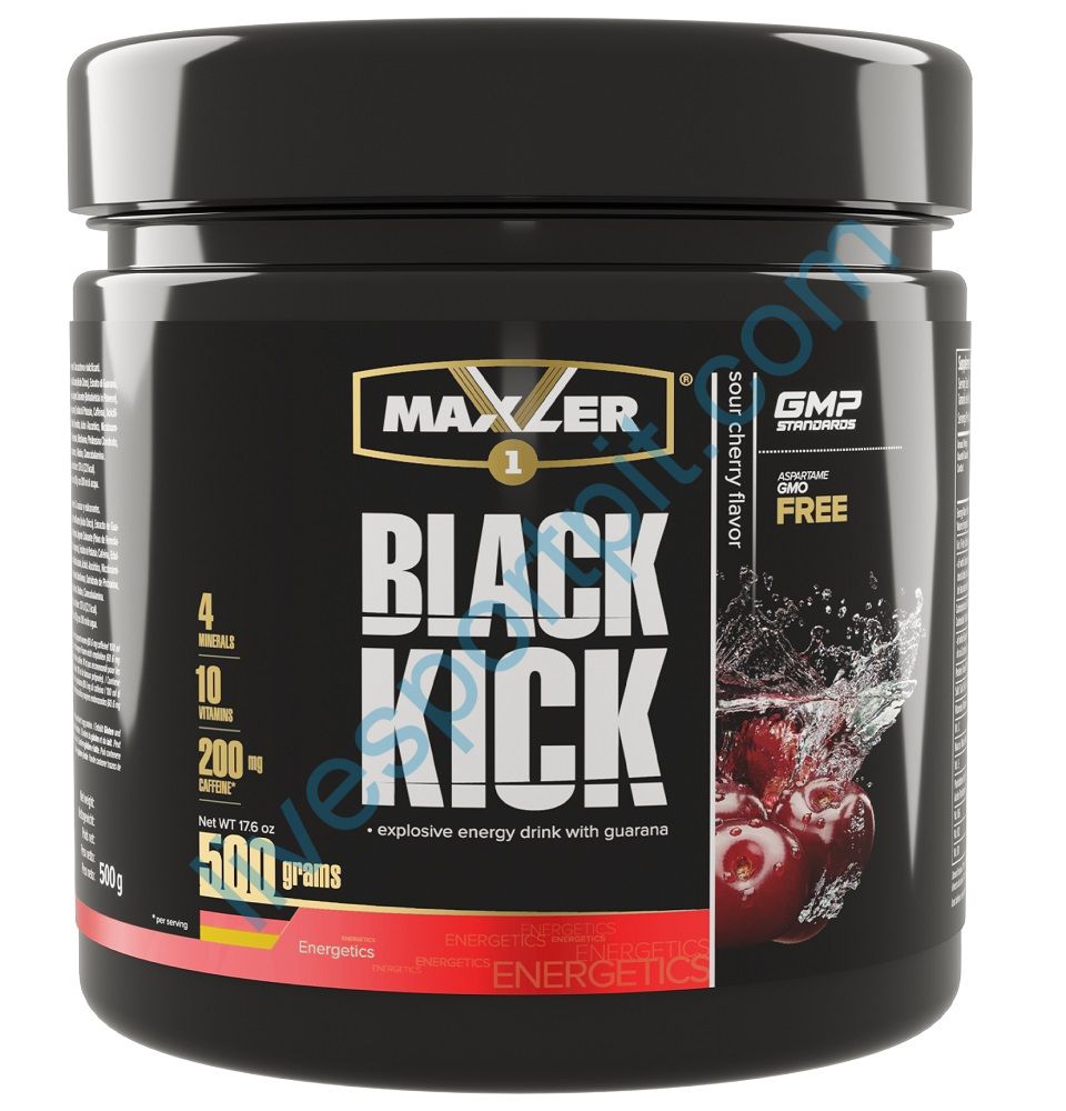 Энергетическая добавка Black Kick 500 г Maxler