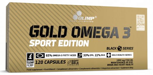 Омега-3 Gold Omega 3 Sport Edition 120 капсул Olimp Sport Nutrition
