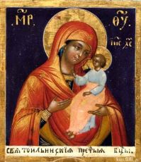 Свято-Ильинская икона Божией Матери