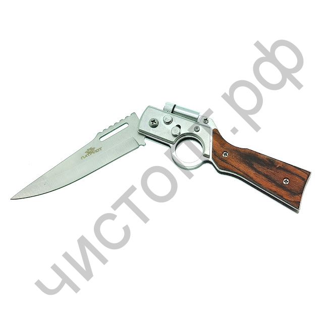 Нож перочинный PT-TRK88 с клипсой с фонариком (9/21см)