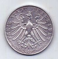 2 гульдена 1845 Франкфурт Германия AUNC