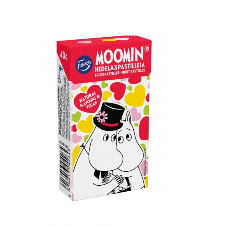 Fazer Moomin hedelmäpastilleja 40 гр