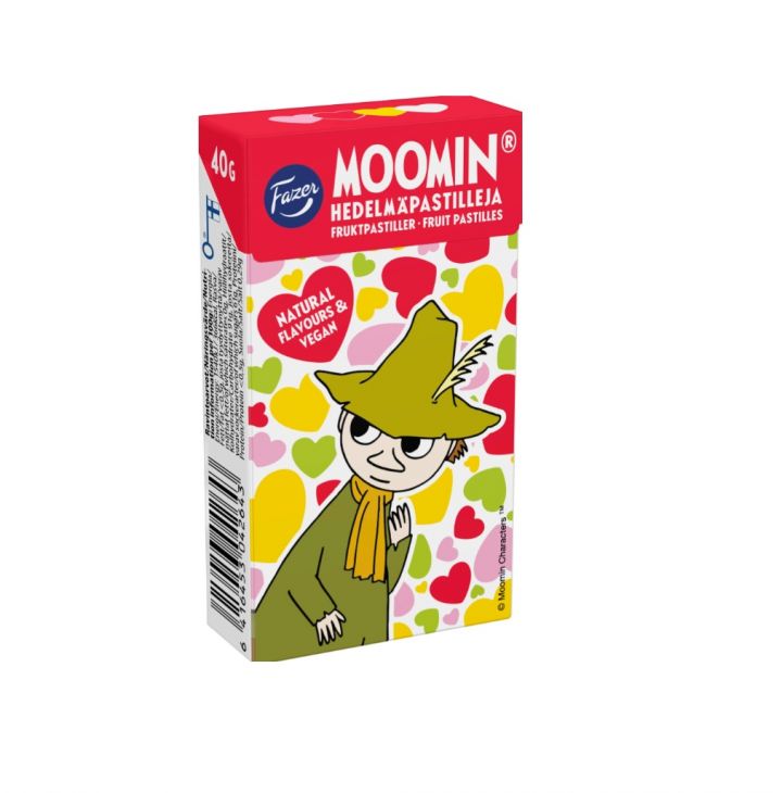 Fazer Moomin hedelmäpastilleja 40 гр