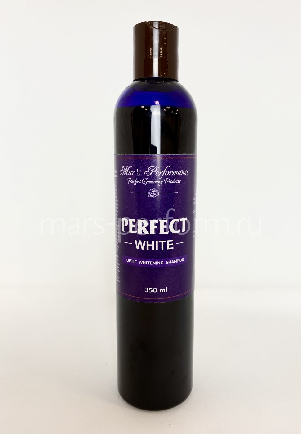 Perfect White Optic Whitening Shampoo for Snow-white & Sparkle coat 350 мл