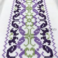 [New Embroidery] Бордюры крестом ' Нежность' (Birochka)