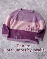 [Вязание] Джемпер «Flora» (lovalis.knit)