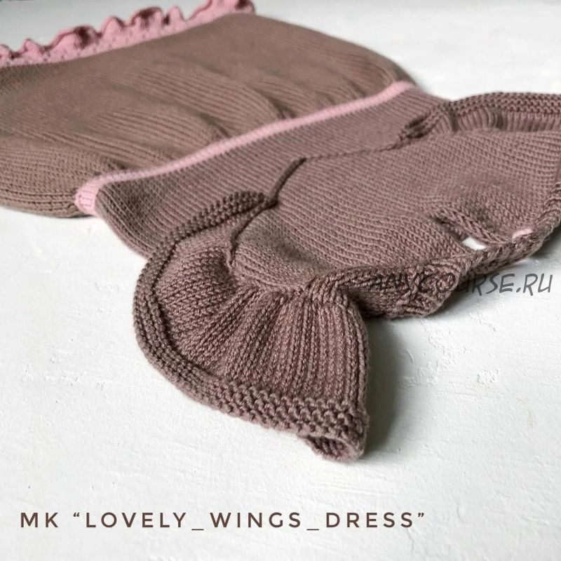 [Вязание] Платье «Lovely Wings dress» (smart_knitting_by_regina)