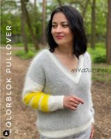 [Вязание] Пуловер «Colorblock» (natali_aksyonova_knit)