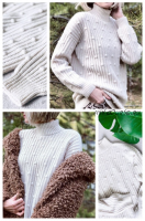 Свитер Raindrops sweater (Светлана Кочкина)