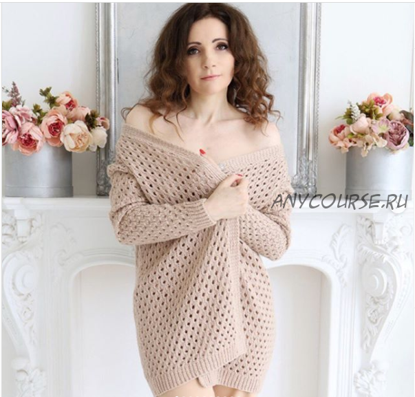 [Вязание] Кардиган «Карамель» (vikistyle_knitting)