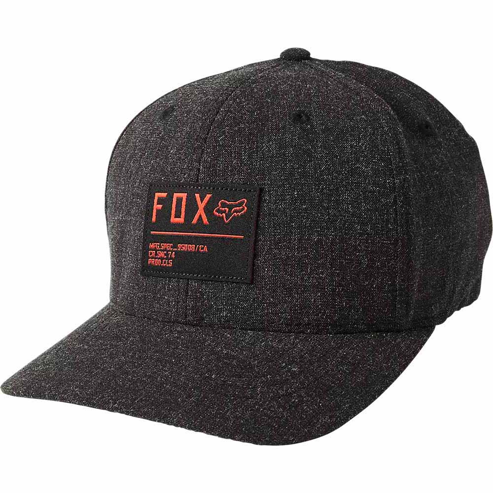Fox Non Stop Flexfit Hat Black бейсболка