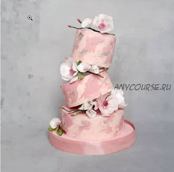 [gala.cake.couture] РОЗОВЫЙ ТОРТ. (Галина Егиазарян)