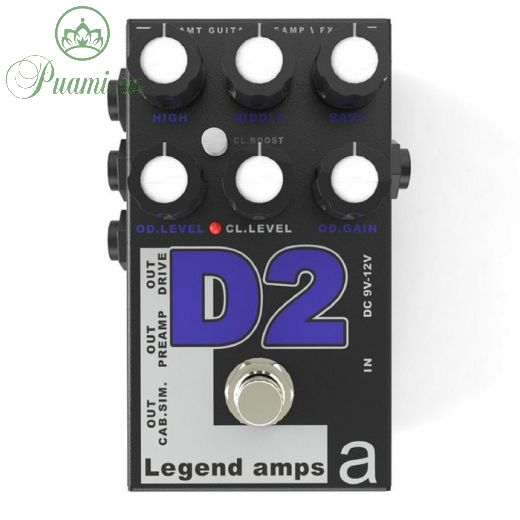 Двухканальный гитарный предусилитель AMT Electronics D-2 Legend Amps 2