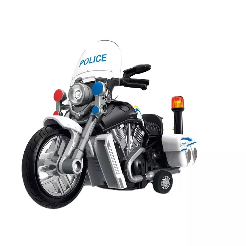 Мотоцикл полицейский инерционный свет, звук (7725)