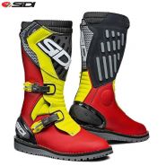 Ботинки Sidi Trial Zero.2, Красно-жёлто-чёрные