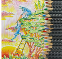 [Найннокс] 30 уроков рисования цветными карандашами (ninenoks_art)