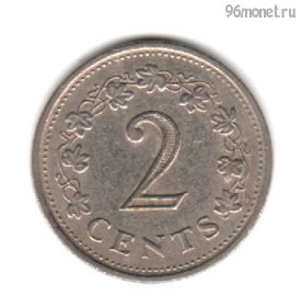 Мальта 2 цента 1976