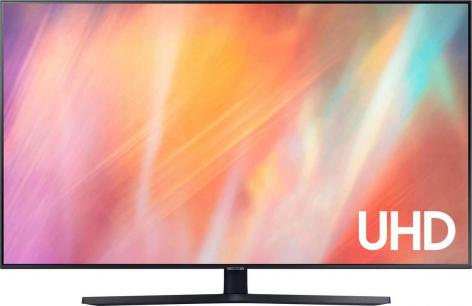65" Телевизор Samsung UE65AU7500U 2021 LED, HDR RU, серый титан