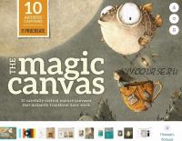 [creativemarket] Magic Canvas Procreate textures / Текстуры для холста в Прокриэйт (Lisa Glanz)