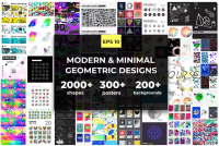 [DealJumbo] Modern & Minimal Geometric Designs