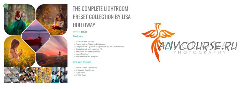 The complete lightroom preset collection (Lisa Holloway)