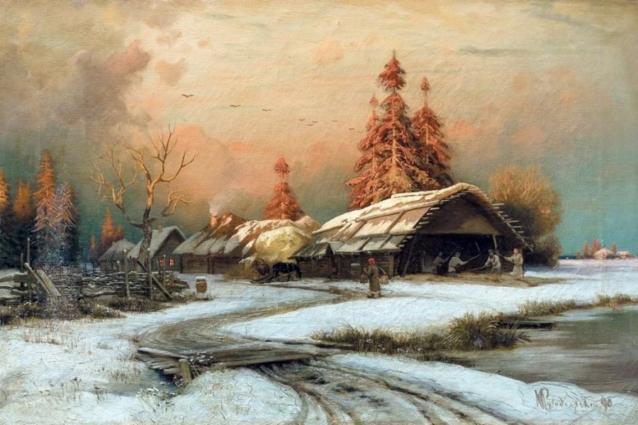 Судохольский, Петр - Зимний пейзаж