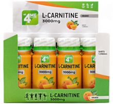 L-Carnitine 3000mg (12 х 60 мл) 4Me Nutrition Апельсин
