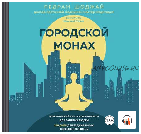 [Аудиокнига] Городской монах. Практический курс осознанности для занятых людей (Педрам Шоджай)