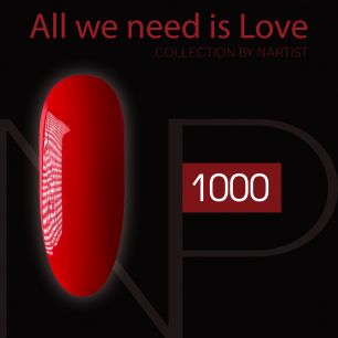 Nartist 1000 All we need is love 10ml