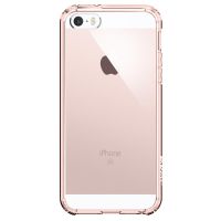 Чехол Spigen Ultra Hybrid для iPhone 5/5S/SE кристально-розовый