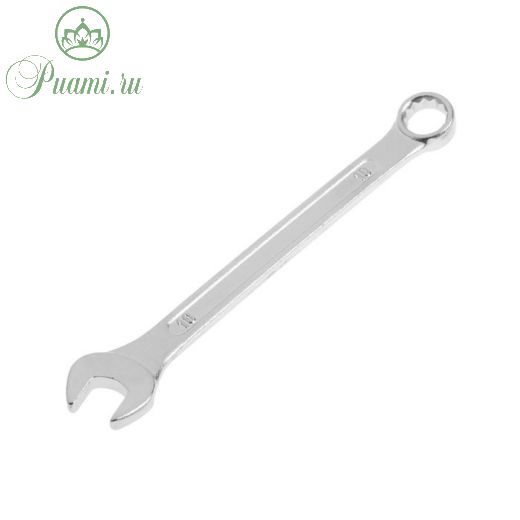 Ключ комбинированный ТУНДРА, хромированный, 10 мм