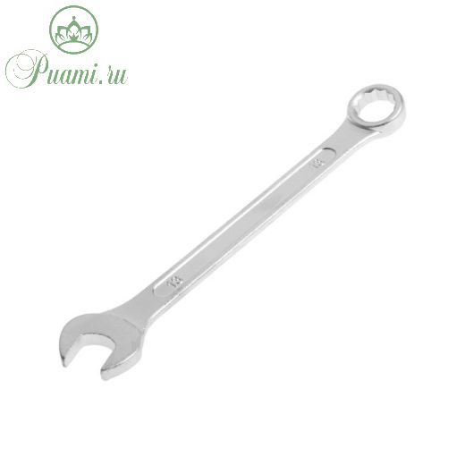 Ключ комбинированный ТУНДРА, хромированный, 13 мм