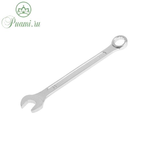 Ключ комбинированный ТУНДРА, хромированный, 11 мм