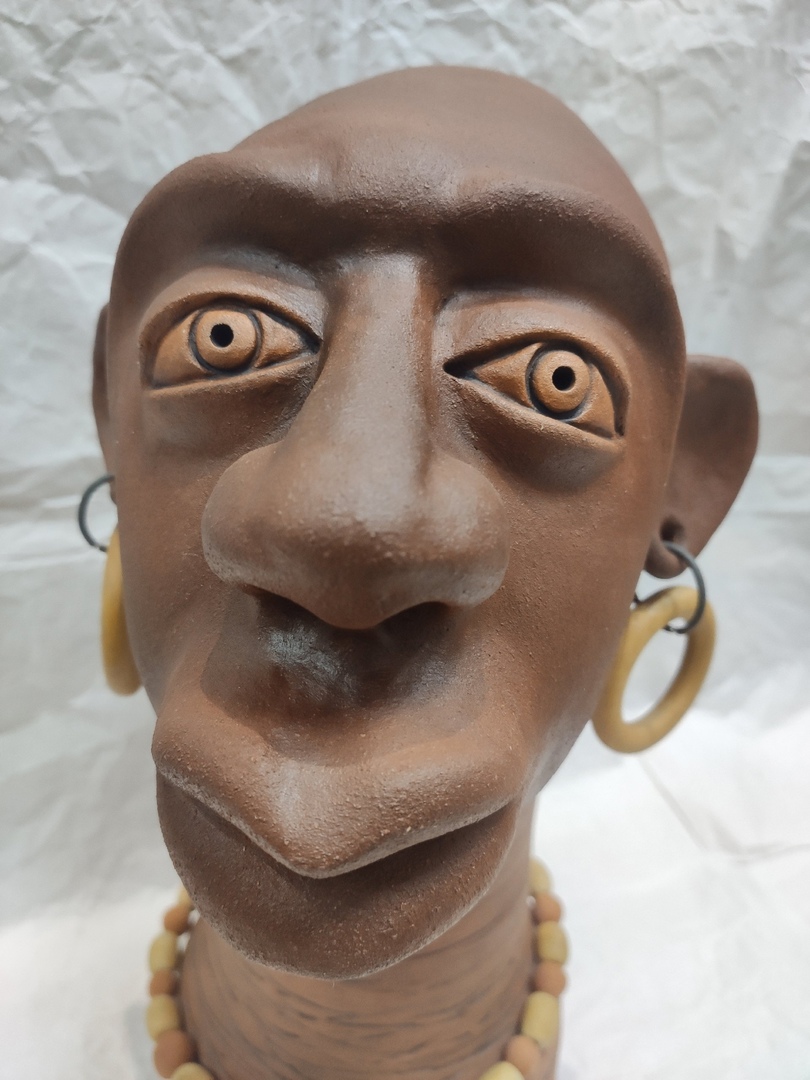 Керамика «Голова - Африка».
