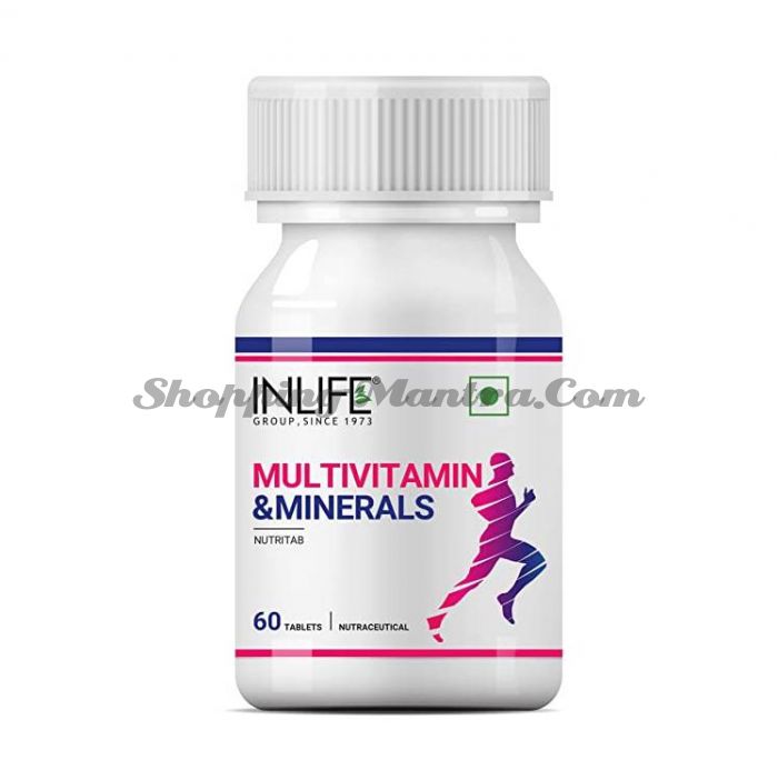Мультивитамины и минералы для женщин Инлайф | INLIFE Multivitamins and Minerals for Women