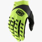 100% Airmatic Glove Fluo Yellow/Black перчатки для мотокросса и эндуро