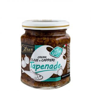 Тапенада с оливками и каперсами Citres Tapenade Crema Oleve e Capperi 200 г - Италия