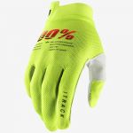 100% ITrack Glove Fluo Yellow перчатки для мотокросса и эндуро