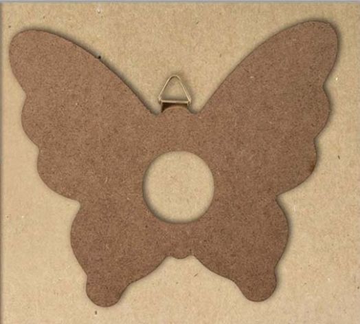 Рамка для фото и декора Бабочка заготовка Docrafts Великобритания (PMA  174610)