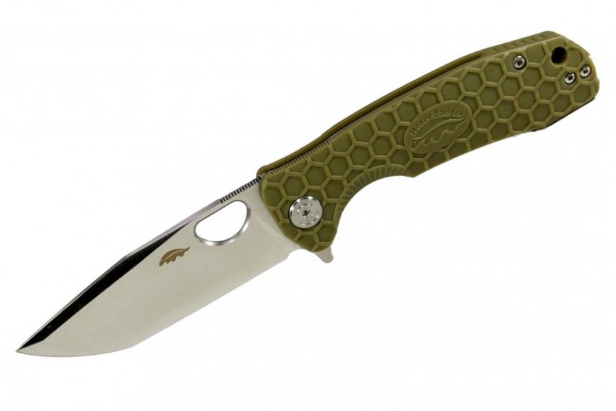 Нож Honey Badger (Хани Баджер) Tanto M (HB1333) с зелёной рукоятью