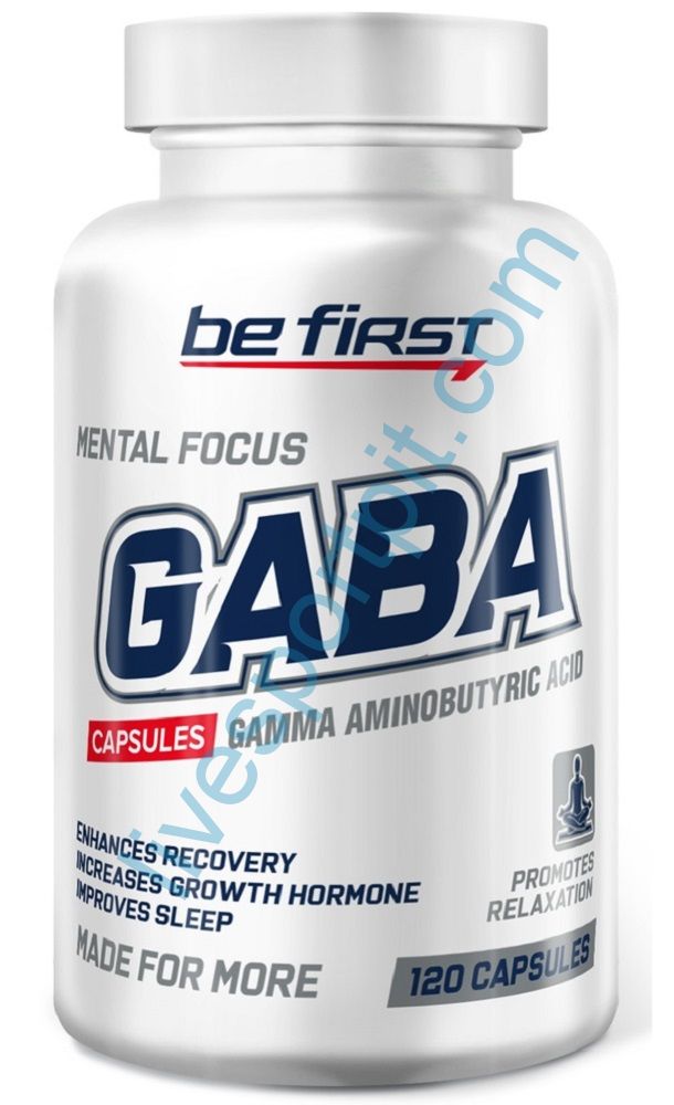 Гамма-аминомасляная кислота GABA 120 капсул Be First