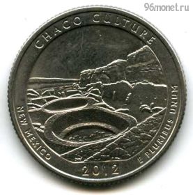 США 25 центов 2012 S